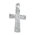 Sterling Silver Vine Crucifix Pendant