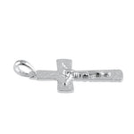 Sterling Silver Vine Crucifix Pendant