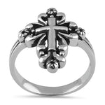 Sterling Silver Vintage Cross Ring