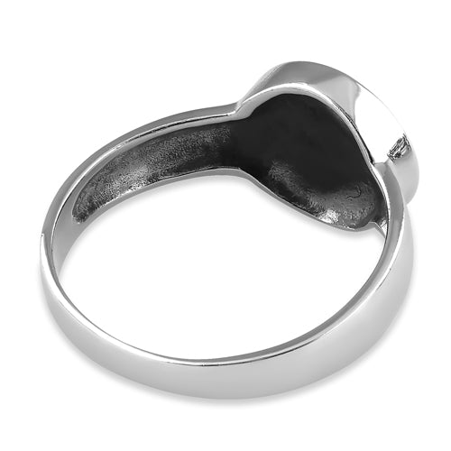 Sterling Silver Star Pentagram Ring