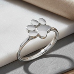 Sterling Silver Dog Paw Ring