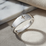 Sterling Silver Cross Ring
