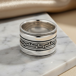 Sterling Silver Bali Design Ring