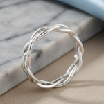 Sterling Silver Braided Ring