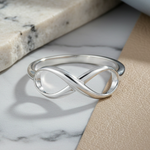 Sterling Silver Infinity Ring