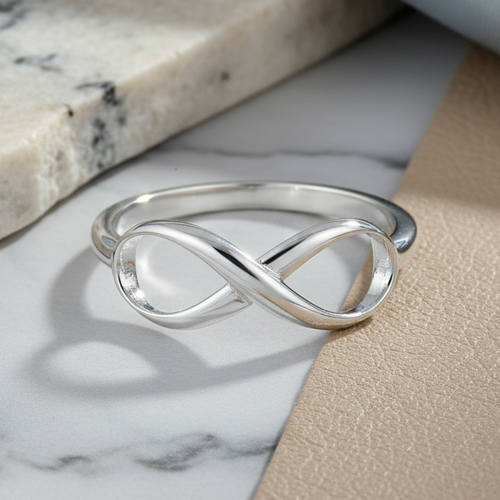 Sterling Silver Infinity Ring