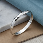 Sterling Silver 2MM Hammered Ring