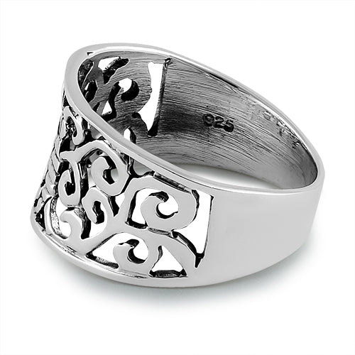 Sterling Silver Freeform Ring