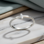 Sterling Silver Cross Ring