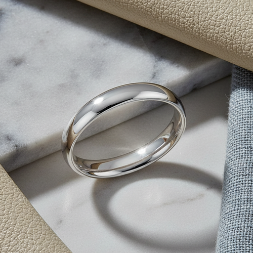 Sterling Silver Wedding Band 3mm