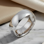 Sterling Silver Wedding Band 7mm