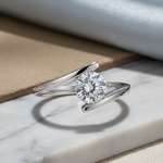 Sterling Silver 1.30 ct. CZ Ring