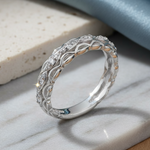 Sterling Silver Elysian CZ Ring