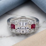 Sterling Silver CZ Ring