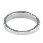 Sterling Silver Blue Lab Opal Band Ring