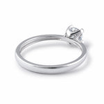Sterling Silver 5mm Round Cut CZ Ring
