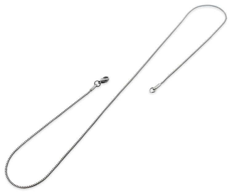 Stainless Steel Box Chain Necklace 1.2 MM