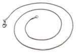 Stainless Steel Box Chain Necklace 1.2 MM