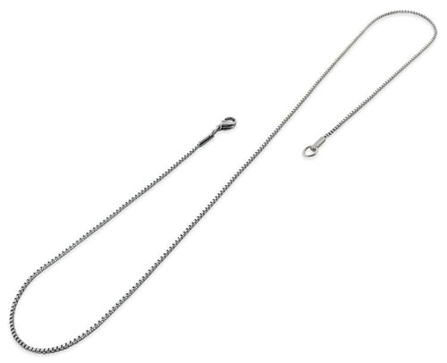 Stainless Steel Box Chain Necklace 1.5 MM