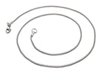 Stainless Steel Box Chain Necklace 1.5 MM