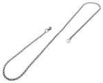 Stainless Steel Rollo Chain Necklace 3MM