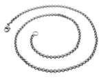Stainless Steel Rollo Chain Necklace 3MM