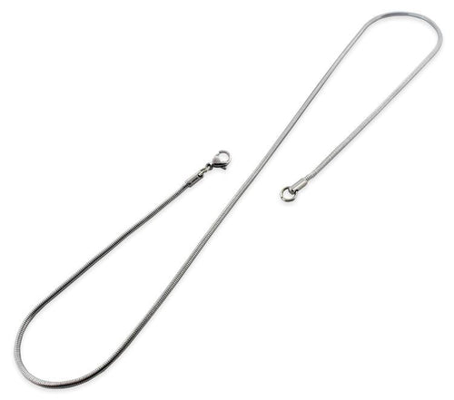 Stainless Steel Snake Chain Necklace 2MM