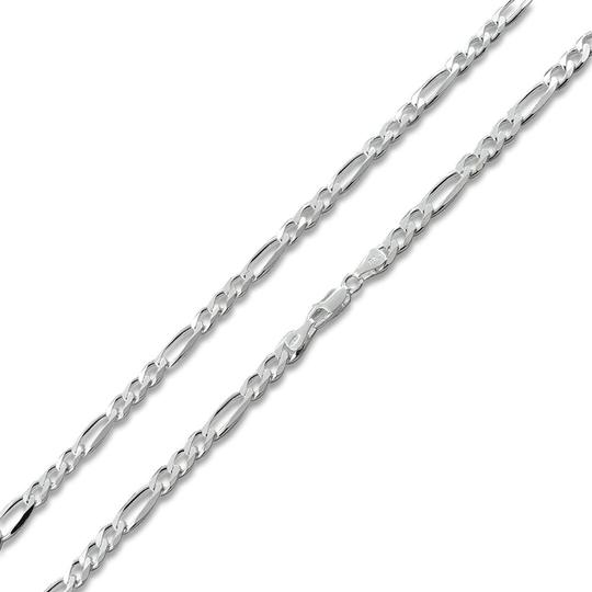 Sterling Silver Figaro Chain 6mm