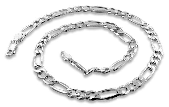 Sterling Silver Figaro Chain 6mm