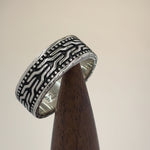 Sterling Silver Pattern Band