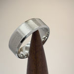 Sterling Silver Wedding Band Ring 8mm