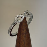 Sterling Silver Infinity CZ Ring