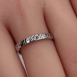 Sterling Silver "You are the joy in my heart" Ring