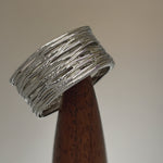 Sterling Silver Woven Basket Ring