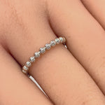 Sterling Silver Stackable Bead Ring