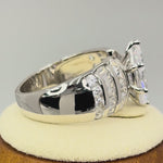 Sterling Silver 1.50 ct. Marquise CZ Ring