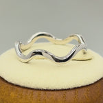 Sterling Silver Wavy Ring