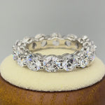 Sterling Silver Eternity Round CZ Ring