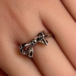 Sterling Silver Bow Ring