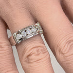 Sterling Silver Men's CZ Rings