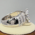 Sterling Silver 1.50 ct. Marquise CZ Ring