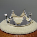 Sterling Silver Crown Ring