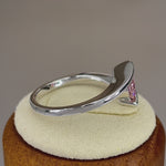 Sterling Silver Pink CZ Ring