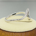 Sterling Silver Ocean Wave Ring