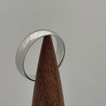 Sterling Silver Wedding Band 4mm