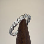 Sterling Silver Braided Band Ring