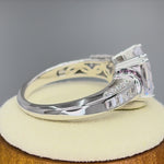 Sterling Silver Emerald-Cut CZ Ring