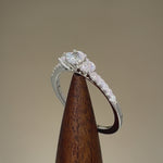 Sterling Silver 3 Stone CZ Ring