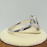 Sterling Silver Mother and Child Heart Ring