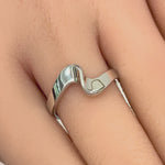 Sterling Silver Contort Ring